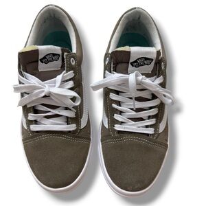 Vans Old Skool Walnut Brown White Women’s 10 Skate Style